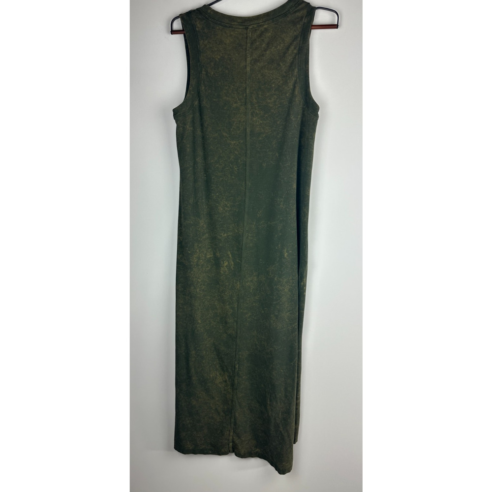 Lululemon All Yours Tank Maxi Dress Cloudy Wash Dark Olive Green No Size 8 10 ? - Picture 12 of 16